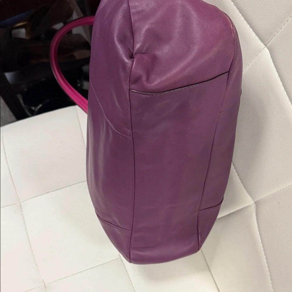 Coach Purple and Pink shoulder bag